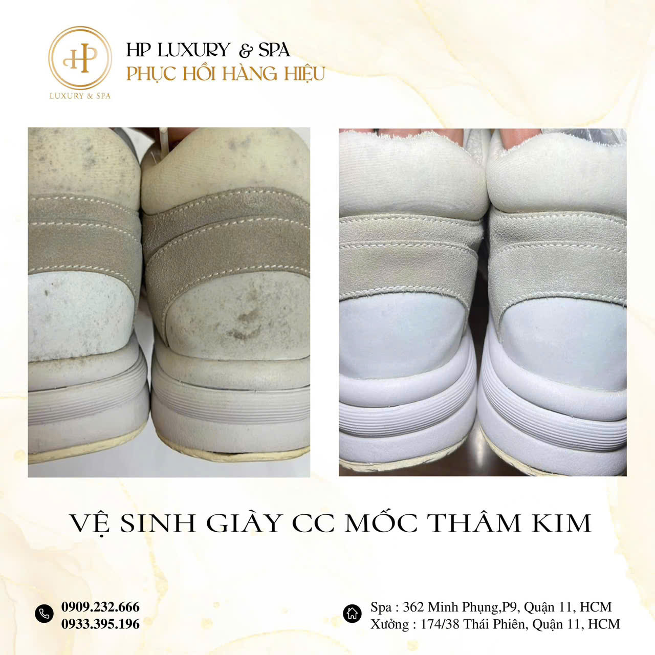 Vệ sinh đồ hiệu